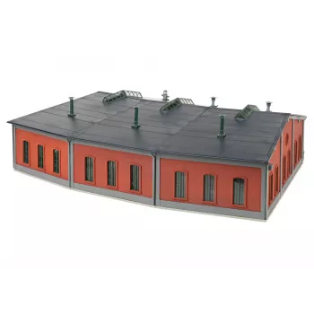 Märklin 72887 Locomotive Shed Building Kit, HO Scale