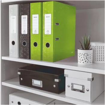 Leitz 180° WOW A4 Lever Arch File Round Ring Cardboard Green 600 Sheets 80 g/m² (10050054)