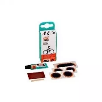 PROFEX REMA TIP TOP TT 01 TOUR Bicycle Puncture Repair Kit, 8-Piece, Cold Vulcanization, Hard Case 60659