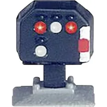 Märklin Z Scale Light Blocking Signal, Low Profile, LED, Grey/Black, 15+ 89394