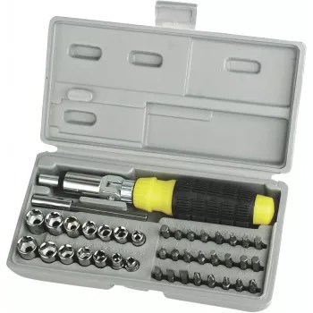 Brüder Mannesmann 41-Piece Ratchet Screwdriver Set (29041)