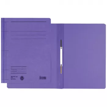 LEITZ Rapid A4 File Folder, Manila Cardboard, Violet, 250 g/m², 250 Sheet Capacity, Metal Mechanism, Pack of 25 (3000-00-65)