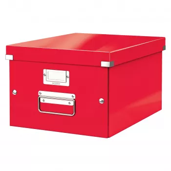 Leitz Click & Store WOW File Box Cardboard Red 60440026