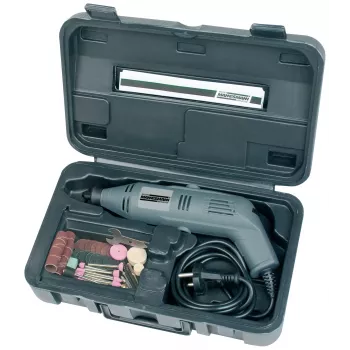 BRÜDER MANNESMANN High-Speed Grinder Set, 50 Pcs, 135 W, in Storage Case M92575