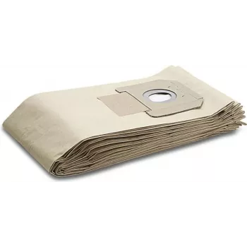 Kärcher Paper Filter Bags - Dust Bag - Natural - 210 mm - 380 mm - 55 mm - 500 g (for NT 40/1 6.904-208.0) do NT 40/1   6.904-208.0