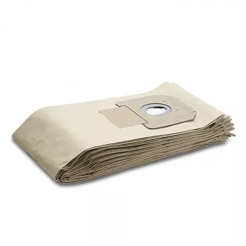 Kärcher Paper Filter Bags - Dust Bag - Natural - 210 mm - 380 mm - 55 mm - 500 g (for NT 40/1 6.904-208.0) do NT 40/1   6.904-208.0
