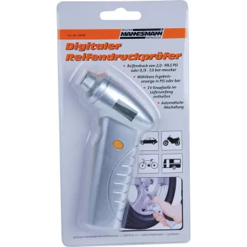 Brüder Mannesmann 00540 Digital Tire Pressure Gauge 0.15-7 bar