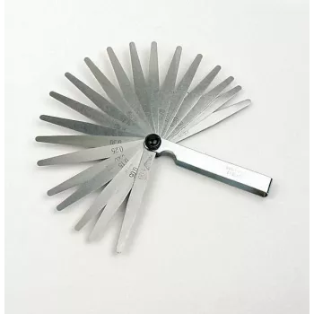 BRÜDER MANNESMANN MAN M247-20 Feeler Gauge Set, 20 Blades, 0.05–1.0 mm, Metric