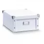 Zeller Present 17763 White Rectangular Cardboard Storage Box