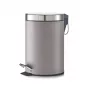 Zeller 18222 Steel Pedal Bin 3L, Grey
