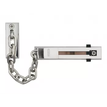 ABUS SK66 N SB Door Chain, Nickel-Plated, Security Level 3