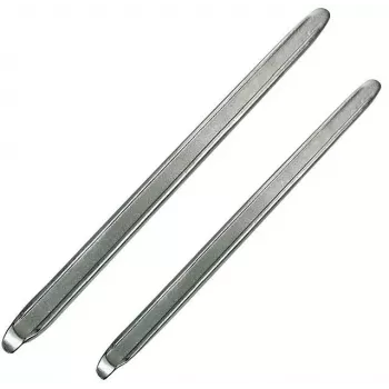 Brüder Mannesmann 658-400 Tire Lever Set, 2-Piece, Chrome Vanadium Steel, 400 mm