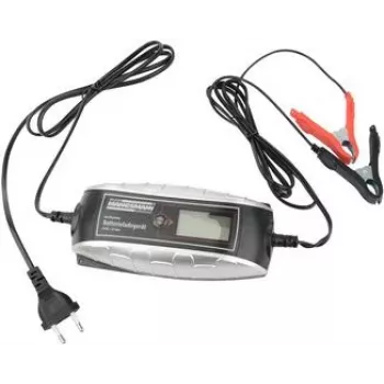 Brüder Mannesmann M12715 6V/12V 0.8A Automatic Battery Charger for Lead-Acid Batteries