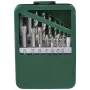 BRÜDER MANNESMANN 15-Piece Tap and Die Set M3-M12 in Metal Case with Viewing Window M53215