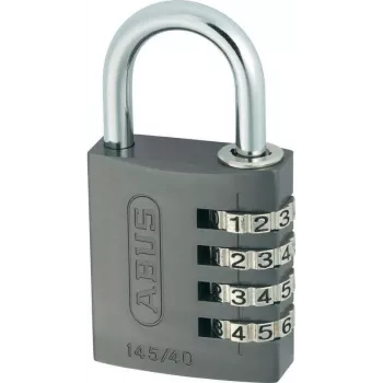 ABUS 48806 Solid Brass Padlock with Hardened Steel Shackle, Keyed, 30 mm ABVS48806