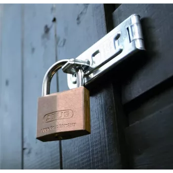 ABUS 85/40 Solid Brass Padlock with Hardened Steel Shackle, 40 mm, Keyed, 2 Keys 806308