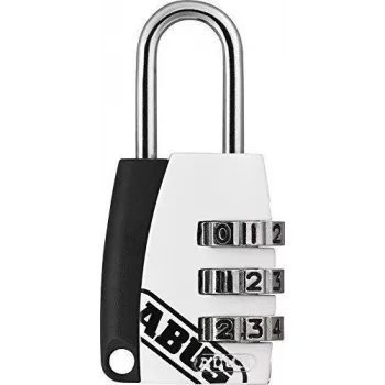 ABUS 155/20 Solid Brass Padlock with Hardened Steel Shackle, 20 mm Body, Keyed 308888