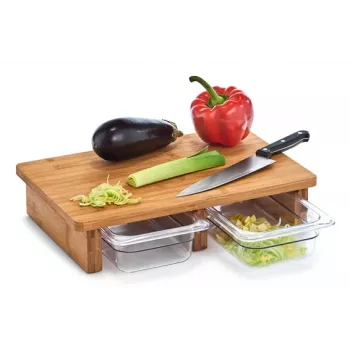 Zeller Acacia Wood Cutting Board 40.5 x 26.5 cm Natural 25178