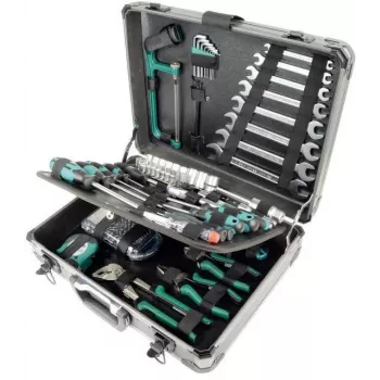 Brüder Mannesmann M29079 133-Piece Tool Set in Aluminium Case
