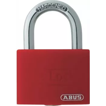 ABUS T65AL/40 Aluminium Padlock with Hardened Steel Shackle, Red ABVS50011