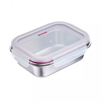 Westmark Rondo Stainless Steel Food Storage Container, 600 ml, Silver 23662270