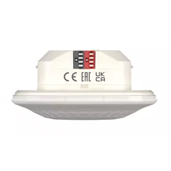 Theben LUXA103S360-12KNXUP KNX Ceiling Presence Detector, 360°, 12 m, White 1039052