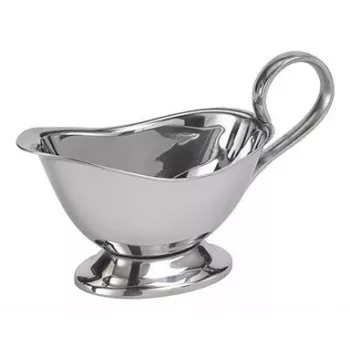 APS PROFI Stainless Steel Gravy Boat 125 ml High-Gloss Polished 40204