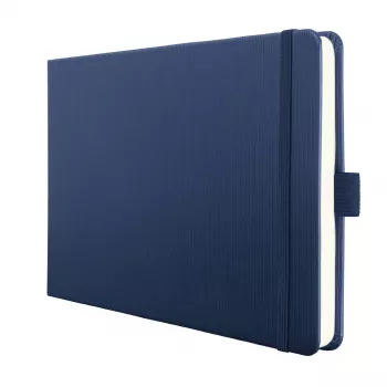 SIGEL Conceptum Notebook A5 Landscape Dot Grid Dark Blue Hardcover 132 Pages CO207