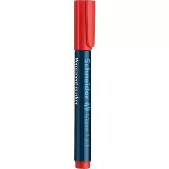 Schneider Maxx 133 Chisel Tip Permanent Marker Red 113302