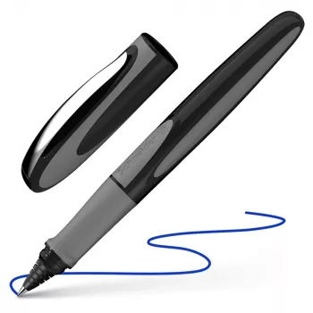 Schneider Ray Rollerball Pen Onyx 0.5 mm Blue Ink 187807
