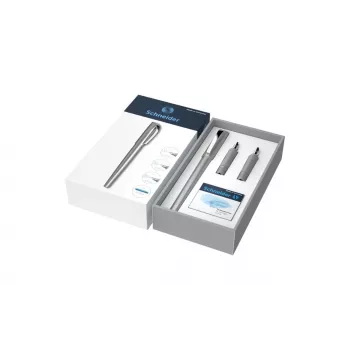 Schneider Callissima Writing Set Gift Box Grey - Fountain Pen & Rollerball Pen 143812