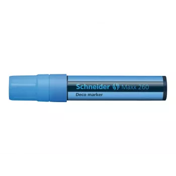 Schneider Maxx 260 Blue Liquid Chalk Marker - 5 Pack 126010