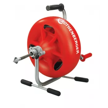 Rothenberger 72016 Drain Cleaning Spiral 13 mm x 15 m with 16 mm Coupling, for Type 3S