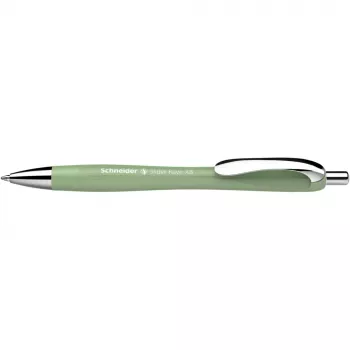 Schneider Slider Rave XB Ballpoint Pen, Blue Ink, Green Barrel 50-132544
