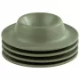 APS EGGY Egg Cup Set of 4, Green Melamine, 85 mm Diameter, Dishwasher Safe 85295