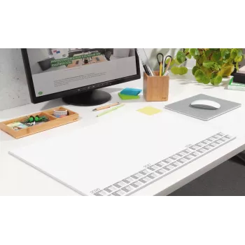 SIGEL H6490 Desk Pad Memo 2026/2027/2028 White Paper 30 Sheets