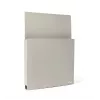DURABLE Self-Adhesive Brochure Holder Grey DIN A4 245 x 27 x 330 mm 507210