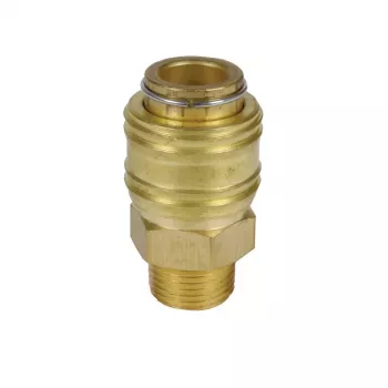 Einhell Quick Coupling R 3/8 inch Male Thread Air Compressor Accessory 4139208