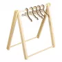 Rayher Gnome Mini Clothes Rack, Natural, 1 Set 46814505