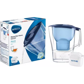 BRITA Aluna Water Filter Jug 2.4L Blue