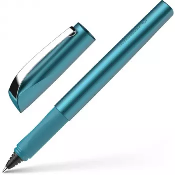 Schneider Ceod Shiny Rollerball Pen Teal 0.5 mm Blue Ink 50-186257