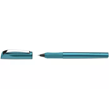 Schneider Ceod Shiny Rollerball Pen Teal 0.5 mm Blue Ink 50-186257