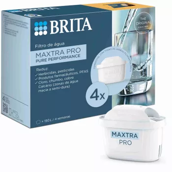 BRITA MAXTRA PRO Pure Performance Water Filter Cartridge, 4 Pack