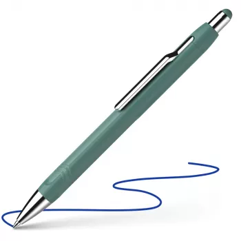 Schneider Epsilon Ballpoint Pen Aqua Blue Ink 138633