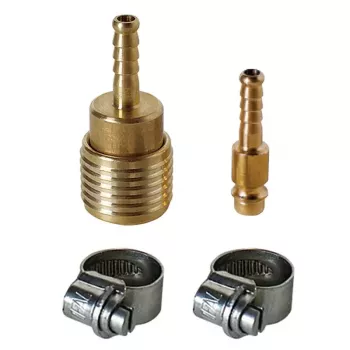 Einhell 6 mm Hose Connector Set for Compressed Air Systems (4139500)