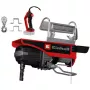 Einhell 2255161 Cordless Wire Rope Hoist 250/500 kg, 18 V Power X-Change, Brushless, 12 m Rope
