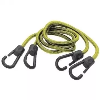 Wolfcraft 3292000 Expander Rope 8 mm x 1 m Black