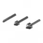Wolfcraft 2504000 Countersink Set, 3-Piece, 6/12/16 mm, Tool Steel, Cylindrical Shank