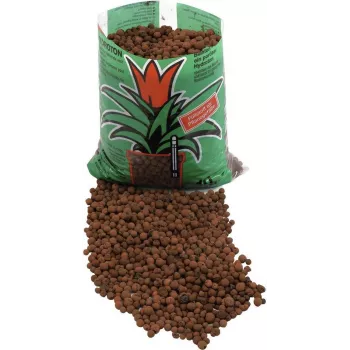 EUROPALMS Expanded Clay Balls, Brown, 10 L, 8-16 mm – Hydroponics & Drainage 83011005