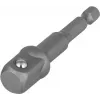 Wolfcraft 2414000 Socket Adapter 1/4 inch Drive to 1/2 inch Socket, 72 mm, Chrome Vanadium